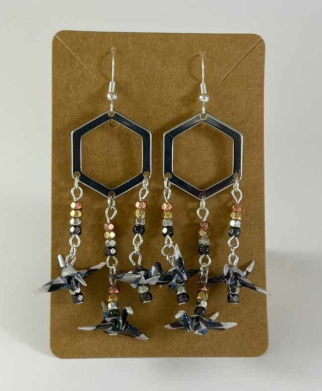 hope cranes earrings